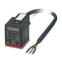 SAC-3P- 1,5-PUO/A-1L-Z OD Sensor/actuator cable