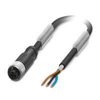 SAC-3P- 1,5-PUR/M12FS SH Sensor/actuator cable