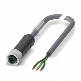 SAC-3P-15,0-PVC/M12FSS PE Power cable