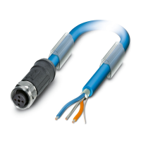 SAC-3P- 2,0-961/M12FS VA Bus system cable