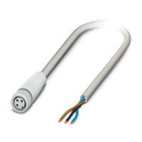 SAC-3P- 3,0-600/M 8FS FB Sensor/actuator cable