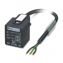 SAC-3P- 3,0-PUR/A-1L-V Sensor/actuator cable