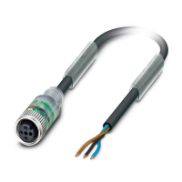 SAC-3P- 3,0-PUR/M12FS-2L Sensor/actuator cable