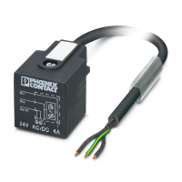 SAC-3P- 3,0-PVC/A-1L-V Sensor/actuator cable