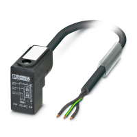 SAC-3P-0,38-PUR/C-1L-Z 0,12 AE Sensor/actuator cable