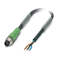 SAC-3P-M 8MS/20,0-PVC BK VA Sensor/actuator cable