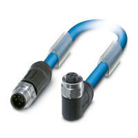 SAC-3P-M12MS/ 1,0-961/M12FR VA Bus system cable