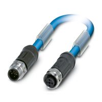 SAC-3P-M12MS/ 2,0-961/M12FS VA Bus system cable