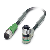 SAC-3P-M12MS/3,0-PUR/M12FR-2LB Sensor/actuator cable