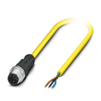SAC-3P-M12MS/ 5,0-542 BK Sensor/actuator cable