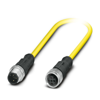 SAC-3P-M12MS/ 0,5-542/M12FS BK Sensor/actuator cable