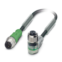 SAC-3P-M12MS/ 5,0-PUR/M12FR-2L Sensor/actuator cable