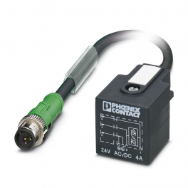 SAC-3P-M12MS/0,6-PUR/A-1L-Z KS Sensor/actuator cable
