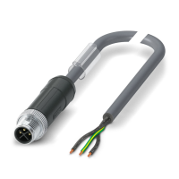 SAC-3P-M12MSS/ 2,5-PVC PE Power cable