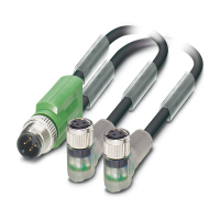 SAC-3P-M12Y/2X0,3-PUR/M 8FR-2L Sensor/actuator cable