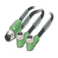 SAC-3P-M12Y/2X0,6-PUR/M 8FR Sensor/actuator cable