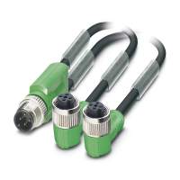 SAC-3P-M12Y/2X0,6-PUR/M12FR B Sensor/actuator cable
