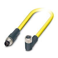 SAC-3P-M8MS/ 1,5-542/M8 FR BK Sensor/actuator cable