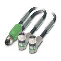 SAC-3P-M8Y/2X0,3-PUR/M 8FR-2L Sensor/actuator cable