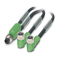 SAC-3P-M8Y/2X3,0-PUR/M 8FR Sensor/actuator cable