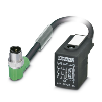 SAC-3P-MR/ 0,3-PUR/B-1L-Z SCO Sensor/actuator cable