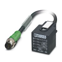 SAC-3P-MS/1,0-PUR/A-1L-Z SCO Sensor/actuator cable