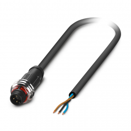 SAC-3P-P12MS/10,0-PUR Sensor/actuator cable