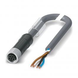 SAC-4P- 1,5-PUR/M12FSL Power cable