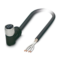 SAC-4P-10,0-28R/FR SCO RAIL Sensor/actuator cable
