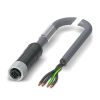 SAC-4P-13,0-PUR/M12FSS PE Power cable