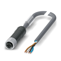 SAC-4P-15,0-PUR/M12FST Power cable