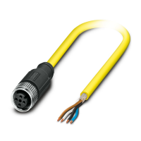 SAC-4P- 2,0-542/M12FS SH BK Sensor/actuator cable
