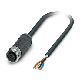 SAC-4P- 2,93-28X/M12FS OD 0,03 Sensor/actuator cable