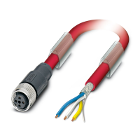 SAC-4P- 2,0-990/M12FS Bus system cable