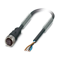 SAC-4P-20,0-PVC/M12FS BK Sensor/actuator cable