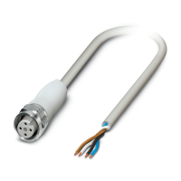 SAC-4P-3,0-500/M12FS FB Sensor/actuator cable