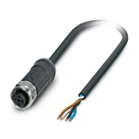 SAC-4P-0,40-28X/M12FS OD 0,03 Sensor/actuator cable
