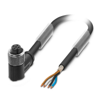 SAC-4P-45,0-500/M12FR SH Sensor/actuator cable