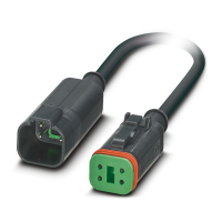 SAC-4P-DTMS/ 3,0-PUR/DTFS Sensor/actuator cable