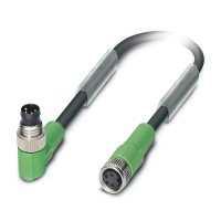 SAC-4P-M 8MR/0,6-PUR/M 8FS Sensor/actuator cable