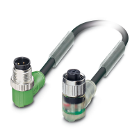 SAC-4P-M12MR/3,0-PUR/M12FR-3L Sensor/actuator cable