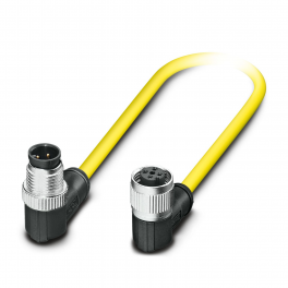 SAC-4P-M12MR/ 0,5-542/M12FR BK Sensor/actuator cable