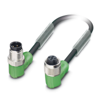 SAC-4P-M12MR/0,6-PUR/M12FR Sensor/actuator cable