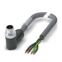 SAC-4P-M12MRS/10,0-PUR PE Power cable