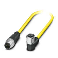 SAC-4P-M12MS/ 1,5-542/M12FR BK Sensor/actuator cable