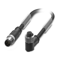 SAC-4P-M12MS/ 1,5-PUR/M12FR SH Sensor/actuator cable