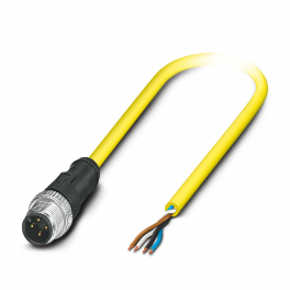 SAC-4P-M12MS/ 2,0-542 BK Sensor/actuator cable