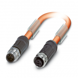 SAC-4P-M12MS/ 2,0-960/M12FS VA Bus system cable