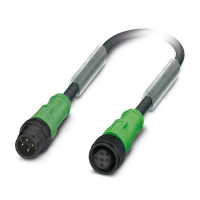 SAC-4P-M12MS/ 0,3-PUR/M12FS P Sensor/actuator cable