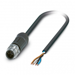 SAC-4P-M12MS/0,40-28X OD 0,03 Sensor/actuator cable